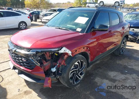 2024 Chevrolet Trailblazer Fwd Rs из США, поврежденный, VIN KL79MTSL0RB109156